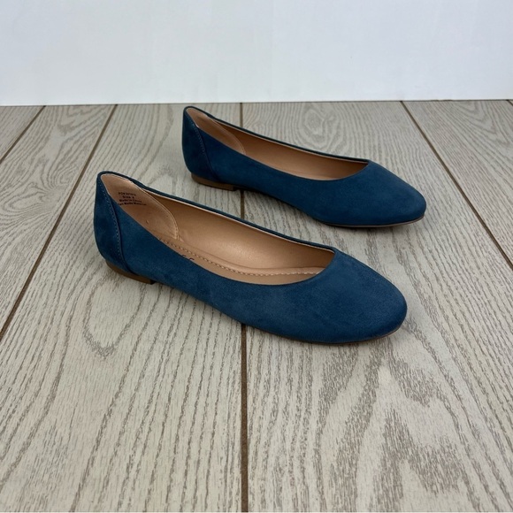 Journee Collection Kavn Women's Comfort Sole Ballet Flats 8 Blue $70 - Picture 1 of 9